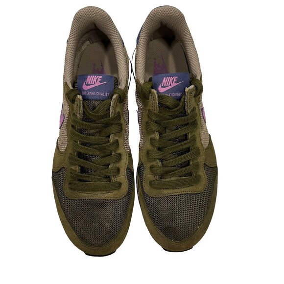 NIKE‎ Lunar Internationalist Casual Sneakers - EUC - Women's Size 6 - army green - Picture 7 of 12